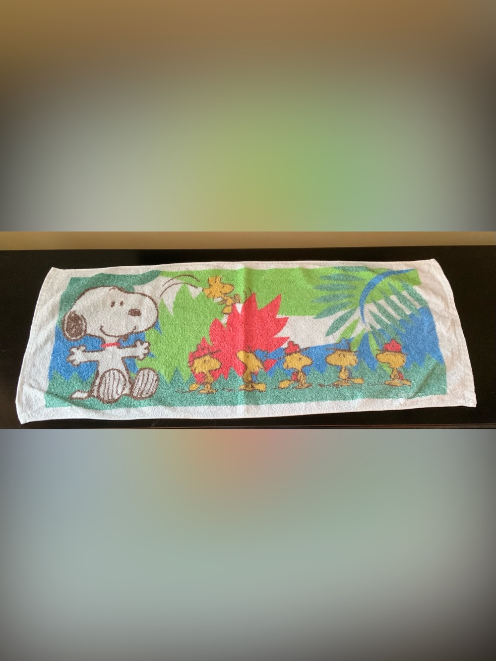 Vintage Peanuts Woodstock Hand Towel